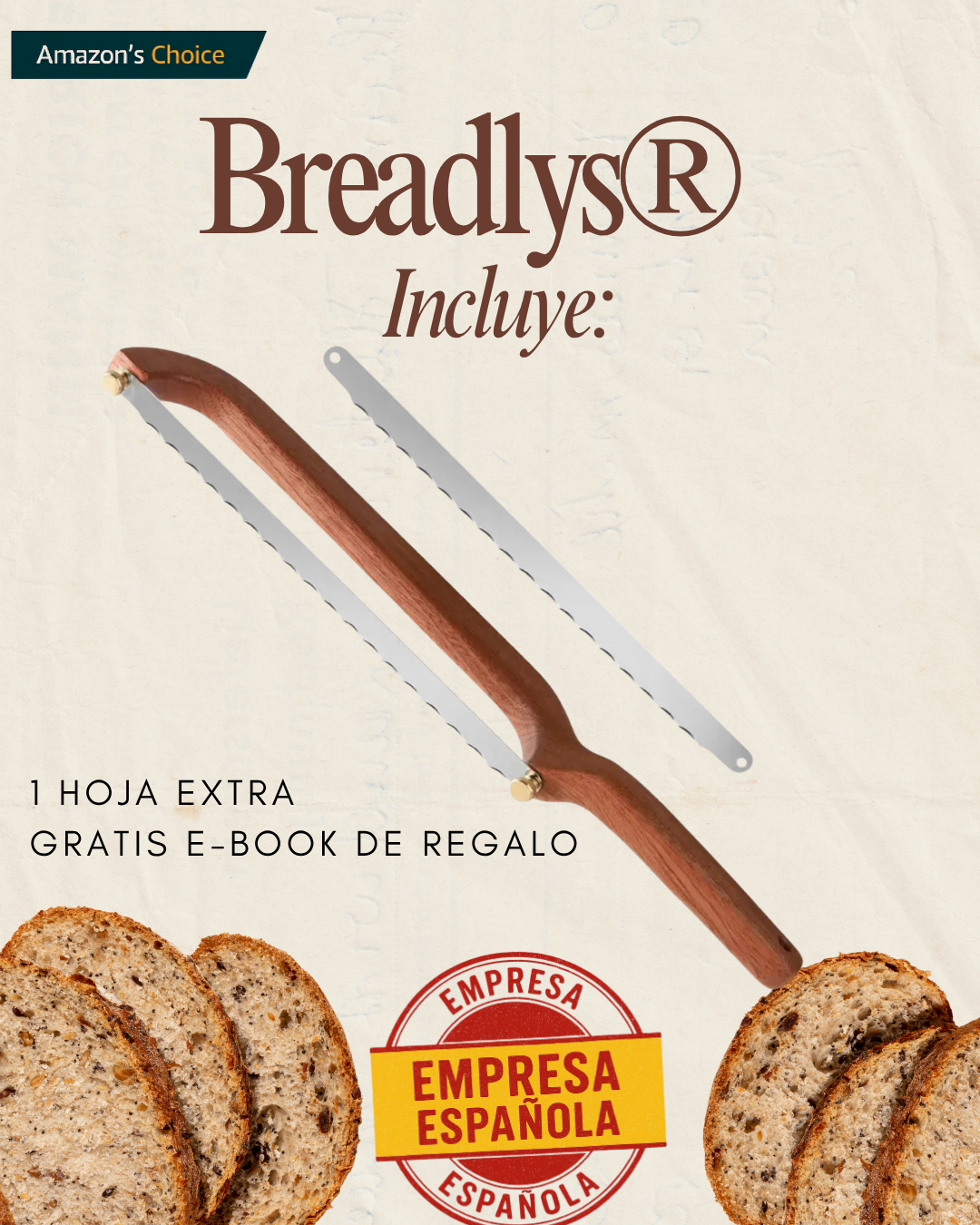 Breadlys® Cuchillo de Arco